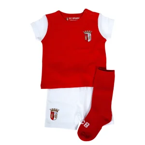 Kit Mini Gverreiro SC Braga Vermelho