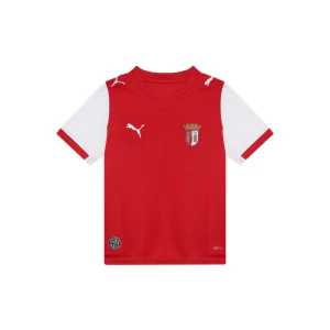Camisola Oficial SC Braga Principal 26/27 Júnior Vermelha