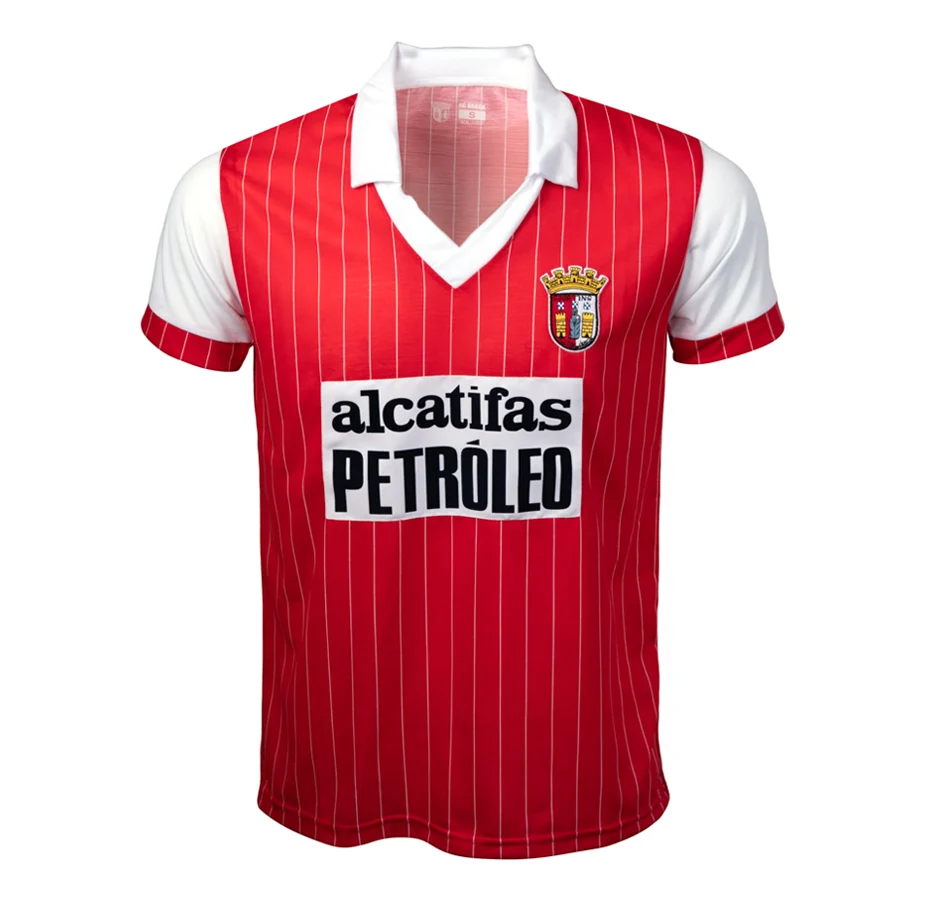 Camisola Retro SC Braga Alcatifa Petróleo Júnior - Image 2