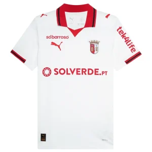 Camisola Oficial SC Braga Terceiro Equipamento 25/26 Adulto Branca