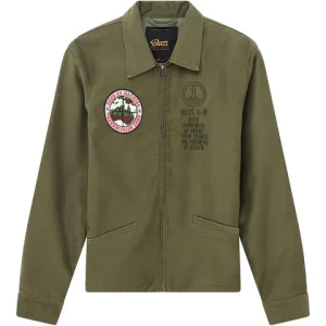 DEUS FUGAZI SOUVENIR JACKET - PINE GREEN