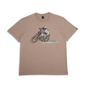 DEUS MALCONTENT TEE - KHAKI