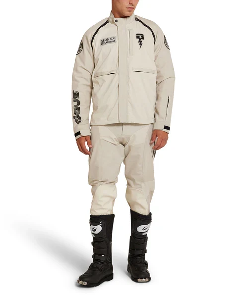 DEUS OFF ROAD CORDURA JACKET - DIRTY WHITE - Image 8
