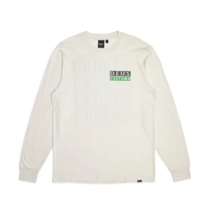 DEUS TICTAC LS TEE - VINTAGE WHITE