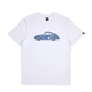 DEUS 356 PORSCHE TEE - WHITE