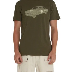 DEUS RALLYEYE TEE - LEAF MARLE
