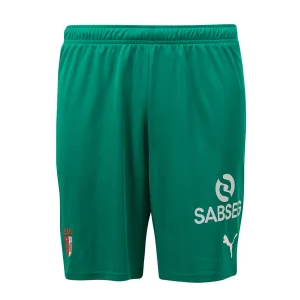 Calção Oficial SC Braga Alternativo Guarda-Redes 25/26 Adulto Verde