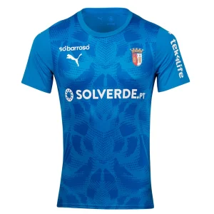 Camisola Oficial SC Braga Alternativa Guarda-Redes 25/26 Adulto Azul