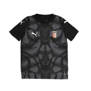 Camisola Oficial SC Braga Principal Guarda-Redes 25/26 Júnior Preta