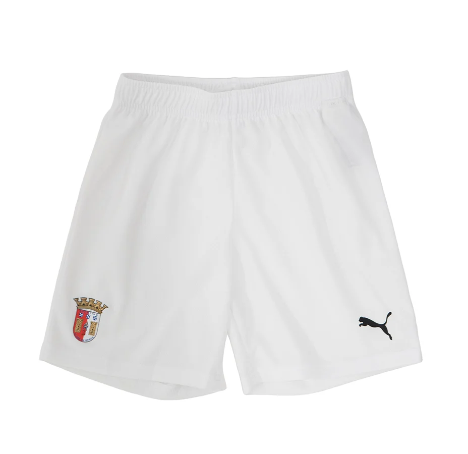 Calção Oficial SC Braga Principal 25/26 Júnior