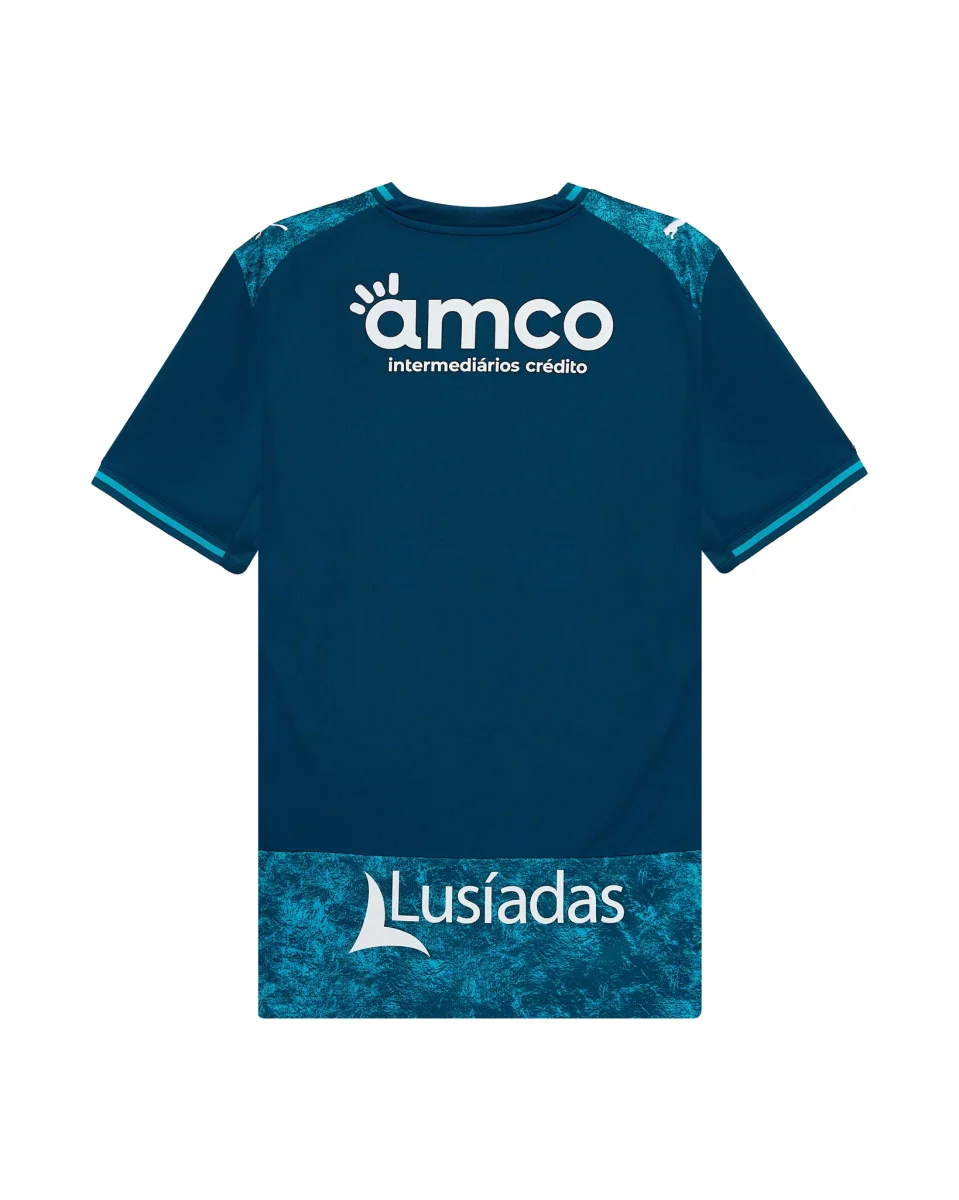 Camisola Oficial SC Braga Equipamento Alternativo 26/27 Adulto Azul - Image 3