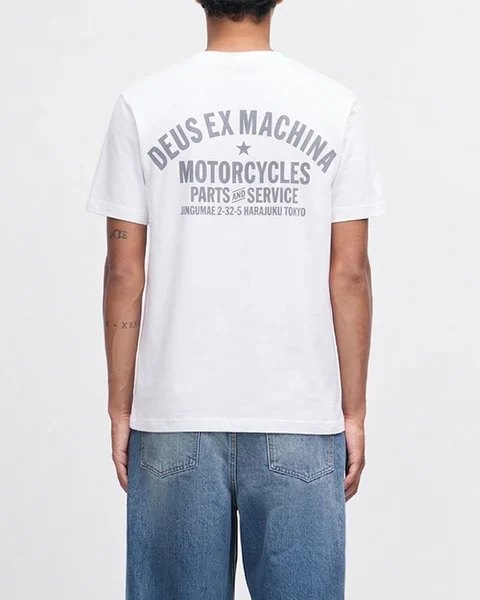 DEUS HARAJUKU TEE - WHITE - Image 7