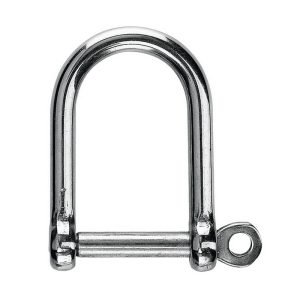 Plastimo Manilha em Inox de 05mm com 17x10mm