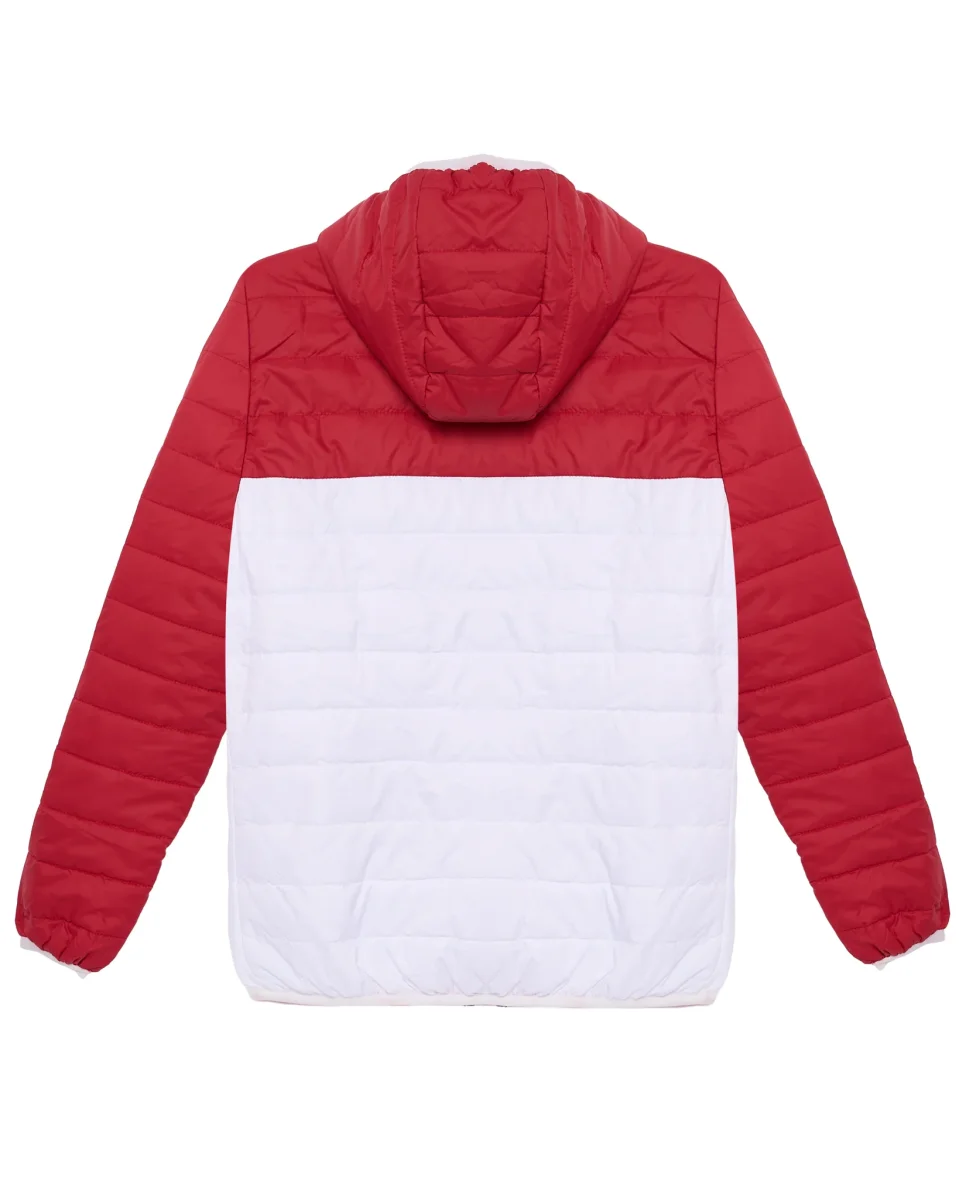 Blusão SC Braga Adulto Vermelho e Branco - Image 3