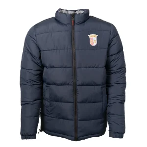 Blusão Reversível SC Braga Adulto Azul e Cinzento