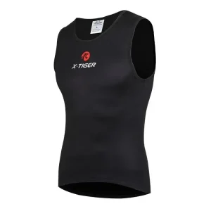 Colete de Inverno X-TIGER Winter Cycling Base Layer Sleeveless Fleece