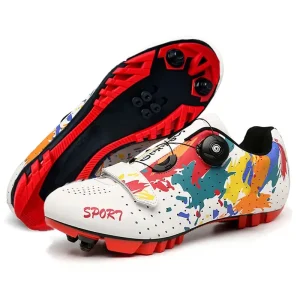 DinoSport Branco Sapatos de Ciclismo BTT - Conforto e Alta Performance