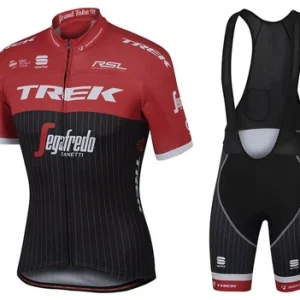 Conjunto Ciclismo Trek Segafredo | Camisola + Calções | S-4XL | Dinobike