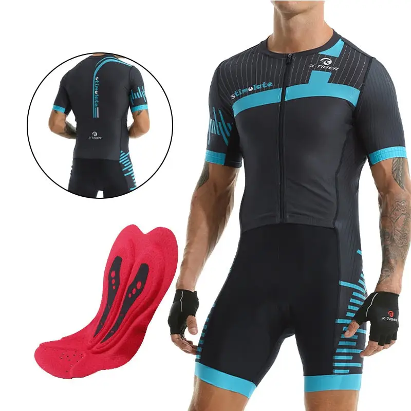 Equipamento de Ciclismo X-Tiger verão 2023 conjunto - Image 5