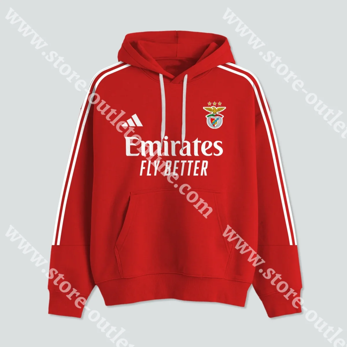 FATO TREINO ADIDAS VERMELHO SL BENFICA 25/26 - Image 3