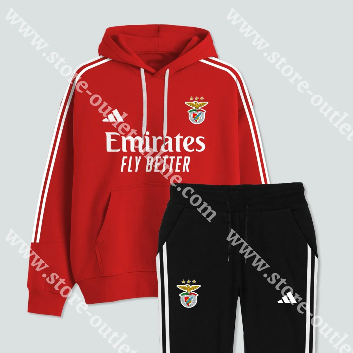 FATO TREINO ADIDAS VERMELHO SL BENFICA 25/26