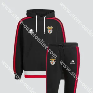 FATO TREINO SL BENFICA HOODIE PRETA 25/26