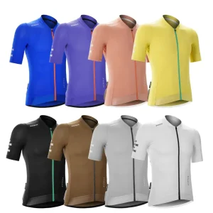 Jersey de Ciclismo Vividness Pro - Ajuste Justo, Respirável e de Secagem Rápida