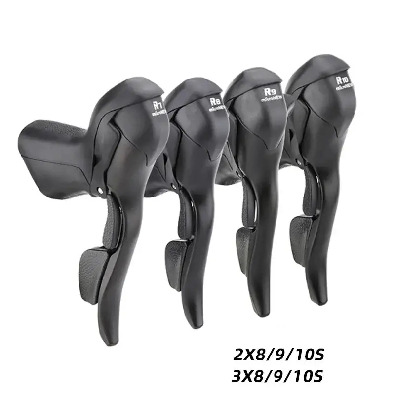 Manípulo de Mudanças e Travão Road 3x7, 3x8, 3x9, 3x10 Compatível com Shimano