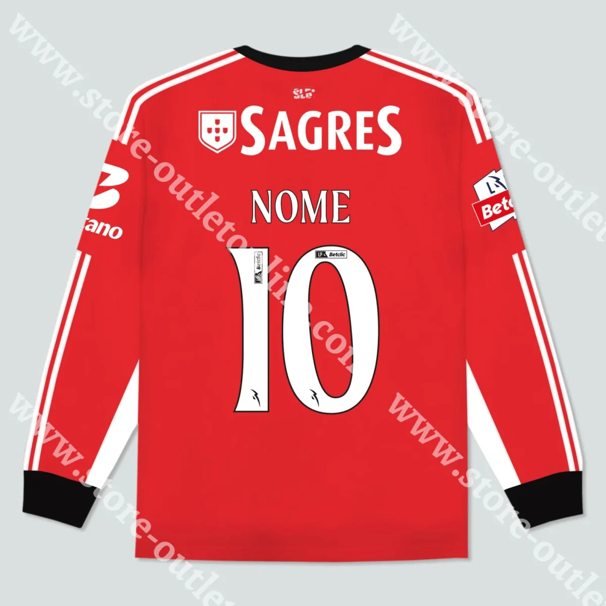 CAMISOLA PRINCIPAL MANGA COMPRIDA SL BENFICA 25/26 - Image 6