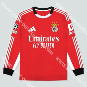 CAMISOLA PRINCIPAL MANGA COMPRIDA SL BENFICA 25/26