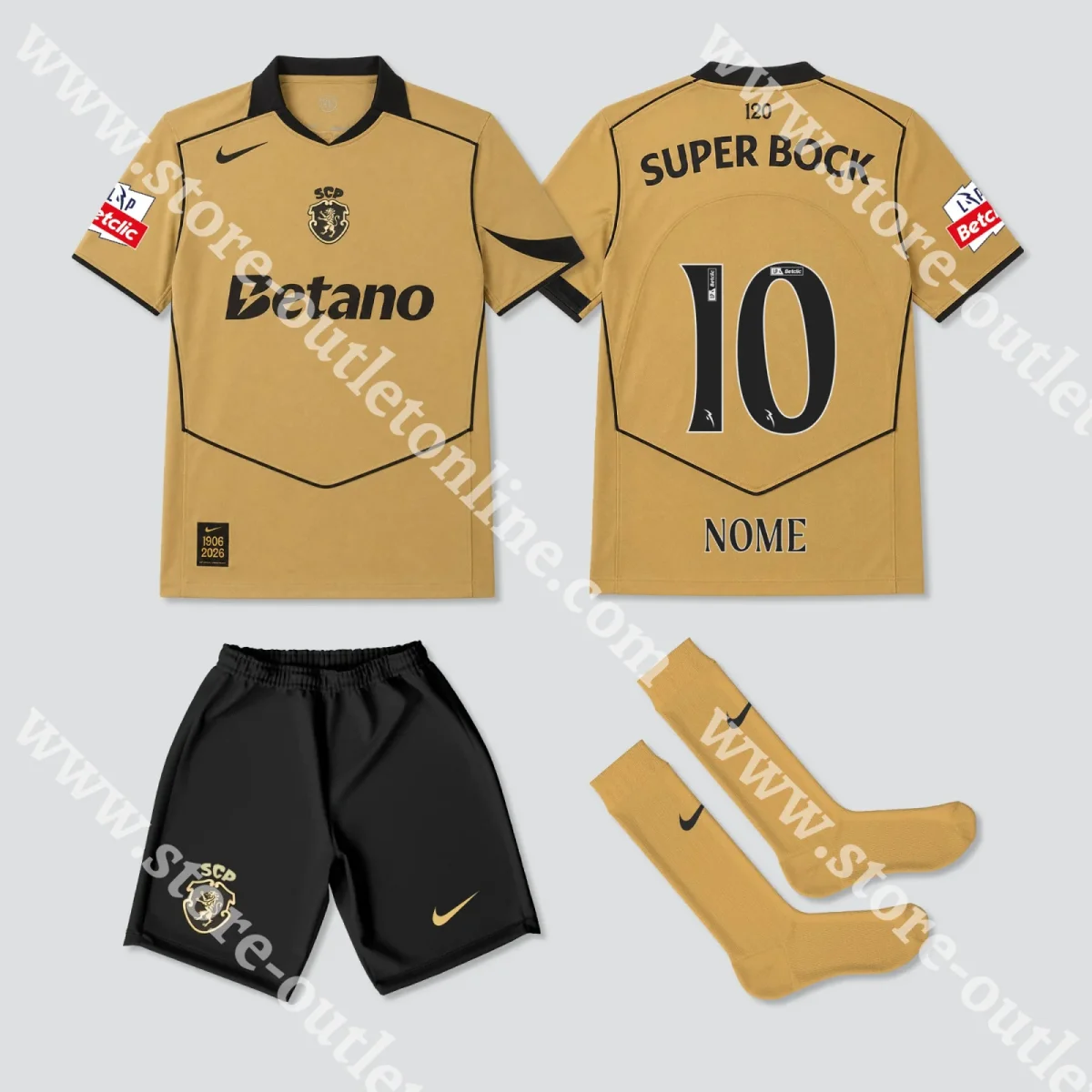 NOVO KIT CRIANÇA ALTERNATIVO SPORTING CP 26/27