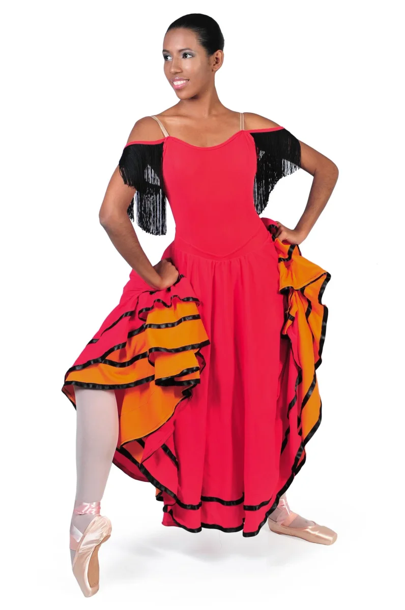 Vestido de dança espanhola C2505